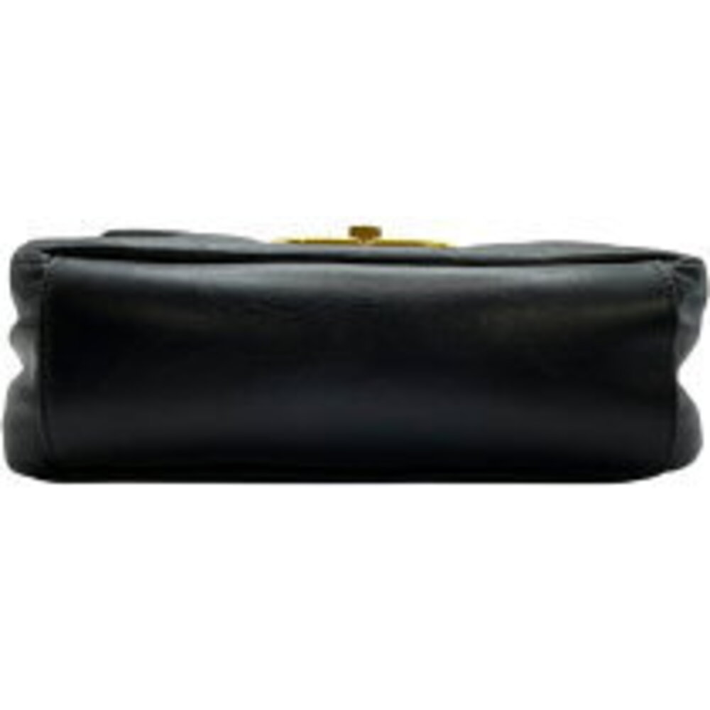Balenciaga Monaco One Shoulder Hobo Bag Black Leather - Picture 4 of 7